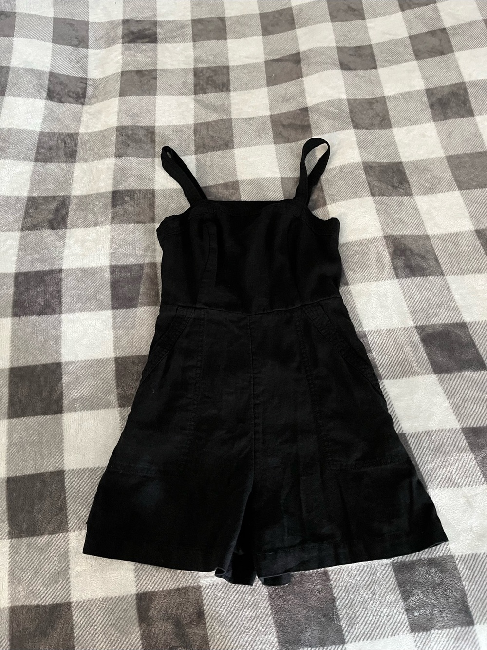 Old Navy Black Sleeveless Romper